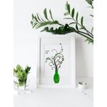 product_image_name-Generic-3D Wall Stickers DIY Vase Flower Wall Stickers - Green-3