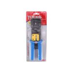 Generic  Multifunctional RJ45 Crimping Tool With Rubber Grip For Cat5 Keystone Jack