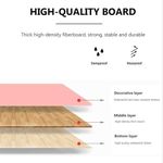 product_image_name-Generic-Folding Laptop Table Computer Desk For Student / Bedside - Cream-8