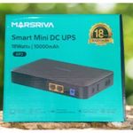 Marsriva Smart Mini DC Ups 10000Mah Router Power Bank