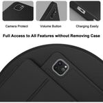 Generic Smart Case with Pencil Holder for iPad Pro 13 2024 M4 (7th Generation) - Black - image 4