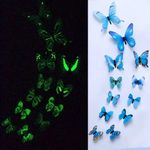 product_image_name-MaGea-3D Glow in The Dark  Luminous Butterfly Wall & Ceiling Stickers - Removable Decals for Kids' Nursery or Bedroom-8
