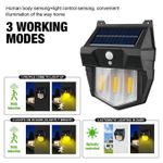 product_image_name-Generic-SOLAR MODE 3 WORKING MODES PANEL CHARGING INTELLIGENT INDUCTION - Solar Full Bright Led Light, LED Solar Light, Outdoor Solar Lamp Sensor Wall Light, Waterproof Solar Powered Sunlight-2