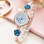 JW Fashion Slim Round Dial Bracelet Watch