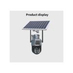 Generic Solar Powered 4G Simcard Double Lens 5MP Auto-tracking Camera - image 2