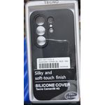 Silicon back case for Tecno camon 50 4g - black 