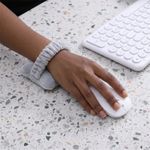 ShebSheb 1 Pc Wearable Wrist Rest Pad Keyboard Mouse Soft Plush Ergonomic - image 2