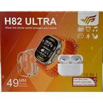 H82 ULTRA Smartwatch With 7 Straps & TWS Headset