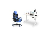 Generic Set Of Executive Office Chair And 1.2 Meter Adjustable Desk