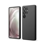 product_image_name-Generic-Samsung Black Silicone Phone Case for Galaxy S25 Ultra.-1