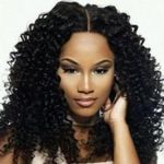Curly Closure Hair Wig For Women