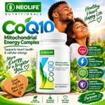 Neo CoQ10 Mitochondrial Energy Complex –  Heart & Cellular Energy Support