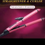 Nova 2in1 Hair Curler & Straightener