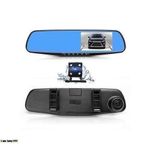 Rear-view Mirror In Car Camera DVR Dual Dash Cam