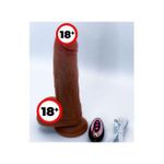 product_image_name-Generic-9inch Realistic Fleshlike Remote Control Dildo Vibrator Thrusting Rotating Real Penis DIldo-1