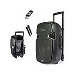 8" public address system with two wireless mic, usd, fm, Bluetooth Aux interface 