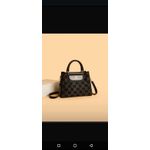 Gemat LADIES HANDBAG BLACK COLOUR