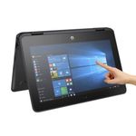 Hp ProBook 11 X360 Intel Celeron 256SSD 4GB RAM Wins 10 + Bag