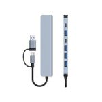 Generic Type-C 7-in-1 Adapter – 4K HDMI, USB, PD & Card Reader - image 3