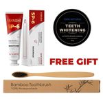 YAYASHI SP6 TOOTHPASTE WITH 100% ACTIVATED CHARCOAL