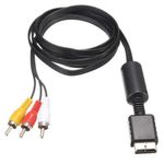 Generic Cable Cord Audio Video AV For Sony Playstation PS1 PS2 PS3 - image 3