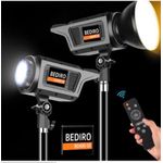 Bediro BD400-SS LED photography  Light with tripod
