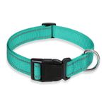 Generic Adjustable Pet Collar & Leash Set - 2Pcs Reflective Nylon Night Safety Dog Rope (Khaki XL) - image 5