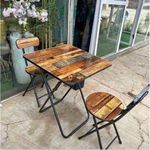 Quality  Reading/Laptop Table For Home And Office- 1Table & 2 Chairs