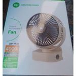 product_image_name-Dp-Rechargeable Table Fan - Electric Air Cooling Rechargeable Fan + LED Light -6