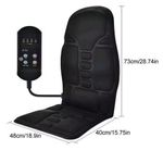 Generic Massage Chair Pads With Electric Heating and Vibrating Functions - image 2