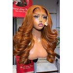 Ombre bouncy wig 