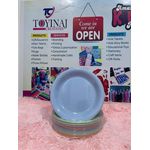 Generic Pastel Green Break-Resistant Shallow Bowls / Soup Plates