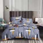 6by7 Duvet, Bedsheet with Four pillowcase