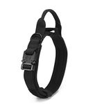 Generic Black,Dog Collar, Leash Collar