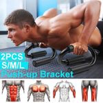Generic 1Pair S-Type Push Up Bars Push-ups Handles Push Up Stand Bar