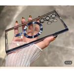 Samsung New luxury transparent magnetic s24 ultra