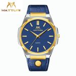 MATTURI High Standard Quality Chronograph Analog Leather Men Wristwatch