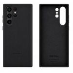 Samsung Galaxy S23 Ultra Black Silicone Pouch Cover