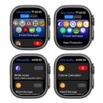 Generic Series 10 Ultra3 7-in-1 Strap 2.2" Bluetooth Call Full Touchscreen Smartwatch- For Android and iOS - image 4