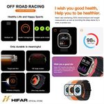Generic Series 10 Ultra3 7-in-1 Strap 2.2" Bluetooth Call Full Touchscreen Smartwatch- For Android and iOS - image 7