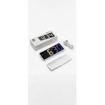 Generic Smart RGB LED Wall Clock – Voice Activated Digital Clock with Auto Brightness & Alarm - image 2