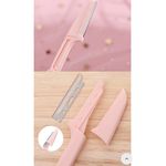 Generic 3 Pieces Of Facial Eyebrow Trimmer, Safe And Foldable - image 2
