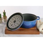 26cm Enamelled Blue Dutch Oven
