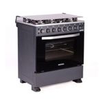 Home Bruhm 60x80cm Pool System 5 Gas Burner With Oven And Grill