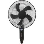 Generic Solar power 16 Inch Rechargeable Standing Fan with Solar Panel - Reliable Cooling, Day & Night - image 3