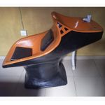 Professional Quality Comfortable Fiber Washing Hair Basin Shampoo Working Station Salon