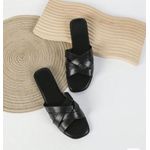 SEXY LADIES COMFY SLIPPERS - BLACK