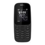 product_image_name-Nokia-105 (2019) Dual SIM, FM Radio, TORCH, 800mAh Battery - Black-2