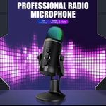 Samsung Studio Microphone with Type-C & iPhone OTG – Professional Gaming Microphone with Noise Reduction.