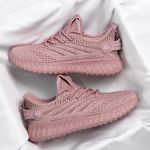 product_image_name-Fashion-Women's Casual Breathable Knit Sports Shoes - Lightweight, Comfortable for Daily Wear-1